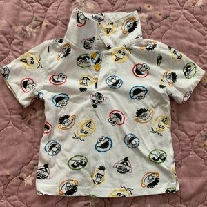 Isaac Mizrahi Sesame Street polo